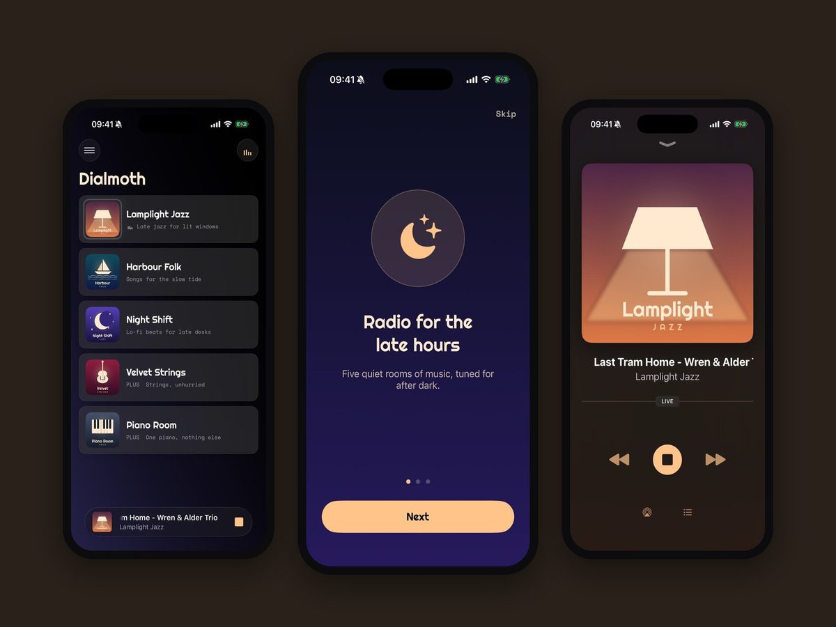 Dialmoth, Internet radio