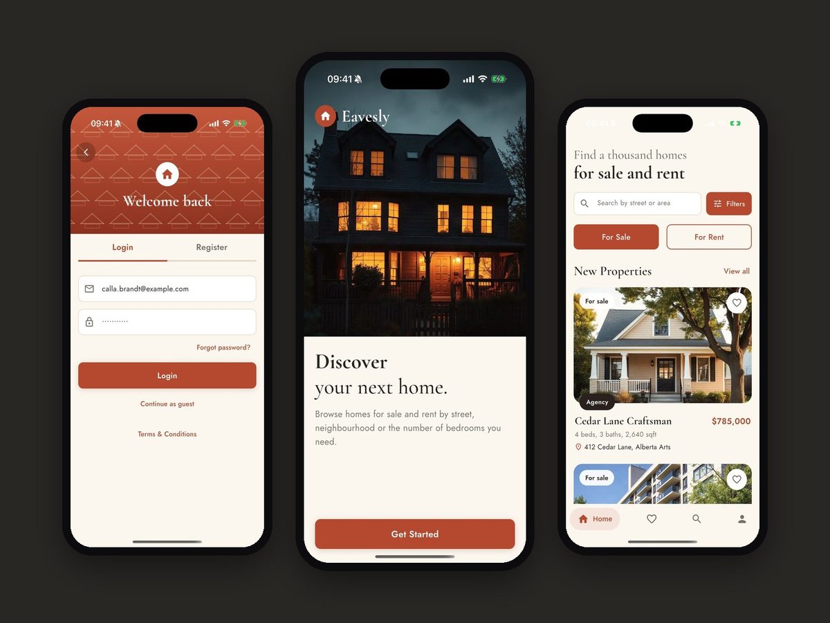 Eavesly, Real estate