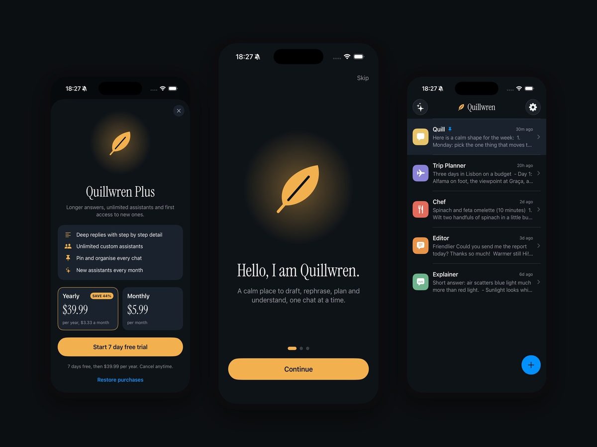 Quillwren, AI assistant