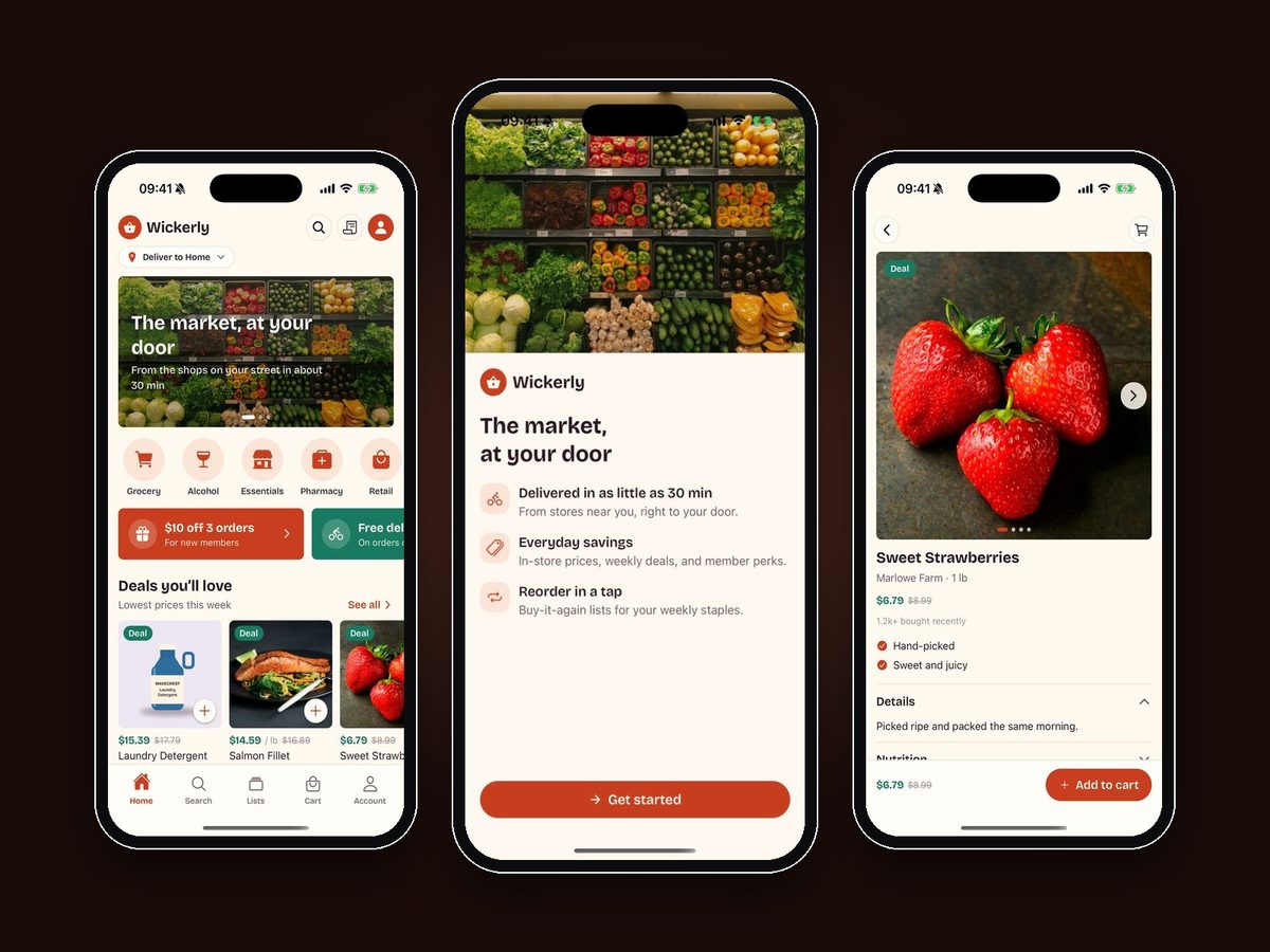 Wickerly, Grocery delivery