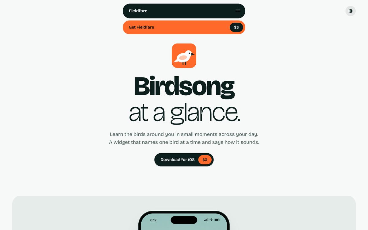 Fieldfare, Mobile app