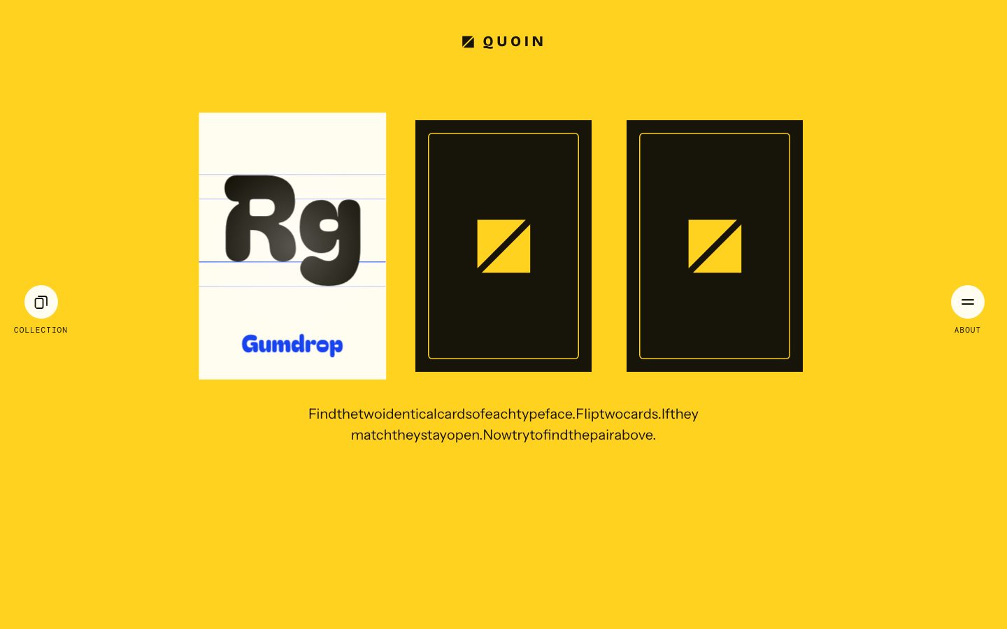 Quoin, Type foundry
