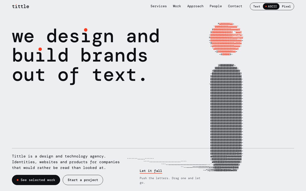 Tittle, Design agency