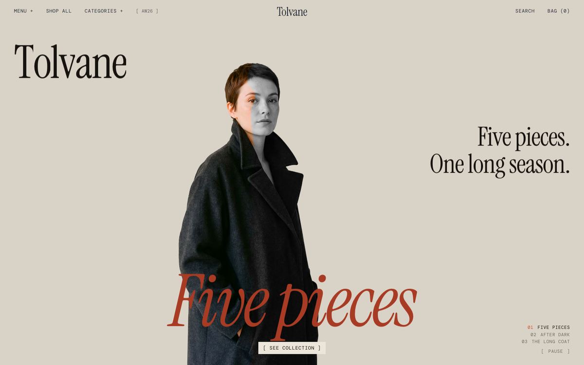 Tolvane, Fashion label